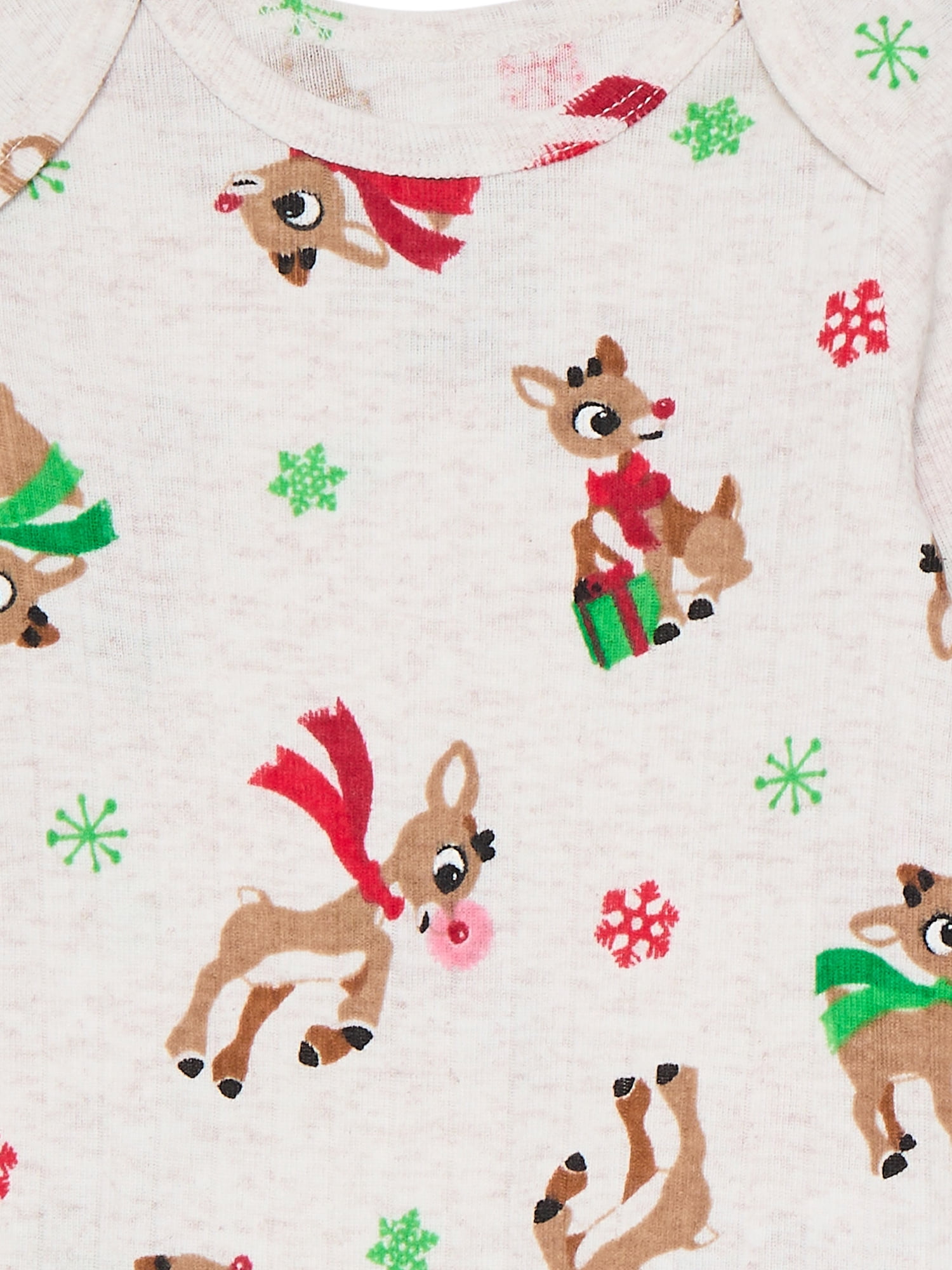 Rudolph Baby Boys Christmas Graphic Bodysuit and Jogger Pants Set, 2-Piece, Sizes 0M-12M