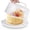 White, variant on TORJAN 6'' Dia x 4' H White Round Cake Box