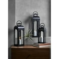 thumbnail image 3 of (4 pack) Better Homes & Gardens Black Metal Lantern Candle Holder, 20", Large, 3 of 7