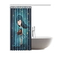 thumbnail image 2 of WOPOP Aquarius Astrological Sign Girl Bathroom Waterproof Fabric Shower Curtain 60x72 inches, 2 of 2