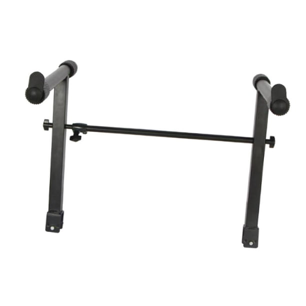 Adaptador de soporte de teclado electrónico Soporte de teclado de doble nivel Soporte de teclado musical para soporte de estilo x