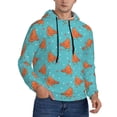 thumbnail image 2 of Balery Funny Chicken Pattern Mens Hoodie Kangaroo Pocket Hoodie Pullover Hooded Sweatshirt Ideal for Daily Wear Travel and Home-3X-Large, 2 of 7