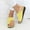 Yellow, variant on Dvkptbk Sandals Women Women Dressy Comfy Platform Casual Shoes Summer Beach Travel Slipper Flip Flops Womens Shoes