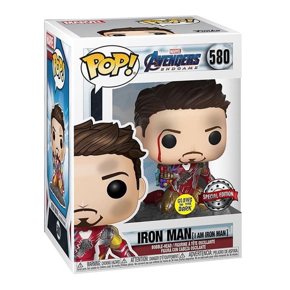 Figura Funko Pop Marvel Avengers Endgame I Am Iron Man
