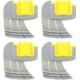 thumbnail image 4 of WeiHuan Toys 4 cepillos ciclónicos para limpieza de sistemas de piscina, cepillos ciclónicos de goma de plástico, piezas de repuesto para cepillo limpiador Zodiac MX8 Mx6 R0714400, 4 of 5