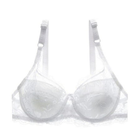 

Wisremt Women Lace Bra Unlined Underwire Push Up Bra Lingerie Intimates Bralette Women Full Lace Brassiere Underwear Bras