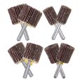thumbnail image 1 of 8 piezas de ruedas abrasivas cilíndricas de metal y madera rectas eléctricas para herramientas rotativas, 1 of 6
