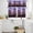 Purple Pink, variant on Teal Purple Forest Kitchen Curtains Sets for Windows 36 Inch Length, Vintage Foggy Woods Tree Rod Pocket Window Treatments Tier Curtains and Valances Set for Bedroom/Bathroom