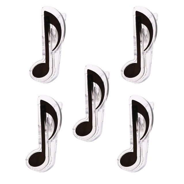 5 piezas atril página Clip para guitarra de , 7 x 4 x 2,8 cm shamjiam Clip de notas de música