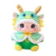 thumbnail image 4 of Juguete de dragón de Año Nuevo, figuras de dragón de peluche, decoración, dragón de dibujos animados suave cian, 4 of 9