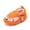 Orange, variant on Infant Baby Unisex Cute Cartoon Soft Sole Shoes Newborn Cotton Sneakers First Walkers 0-18 M