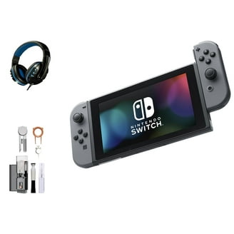 Nintendo Switch Lite, Gray Console with Extra 64GB Storage, LCD