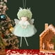 thumbnail image 1 of Christmas Decorations Yarn Skirt Antlers With Pendant Cute Little Girl Christmas Tree Dress Props Accessories Pendant, 1 of 7