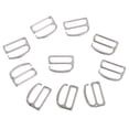 thumbnail image 4 of 10pcs Metal Bra Strap Adjuster Slider Hook Buckle Clips 15mm, 4 of 8