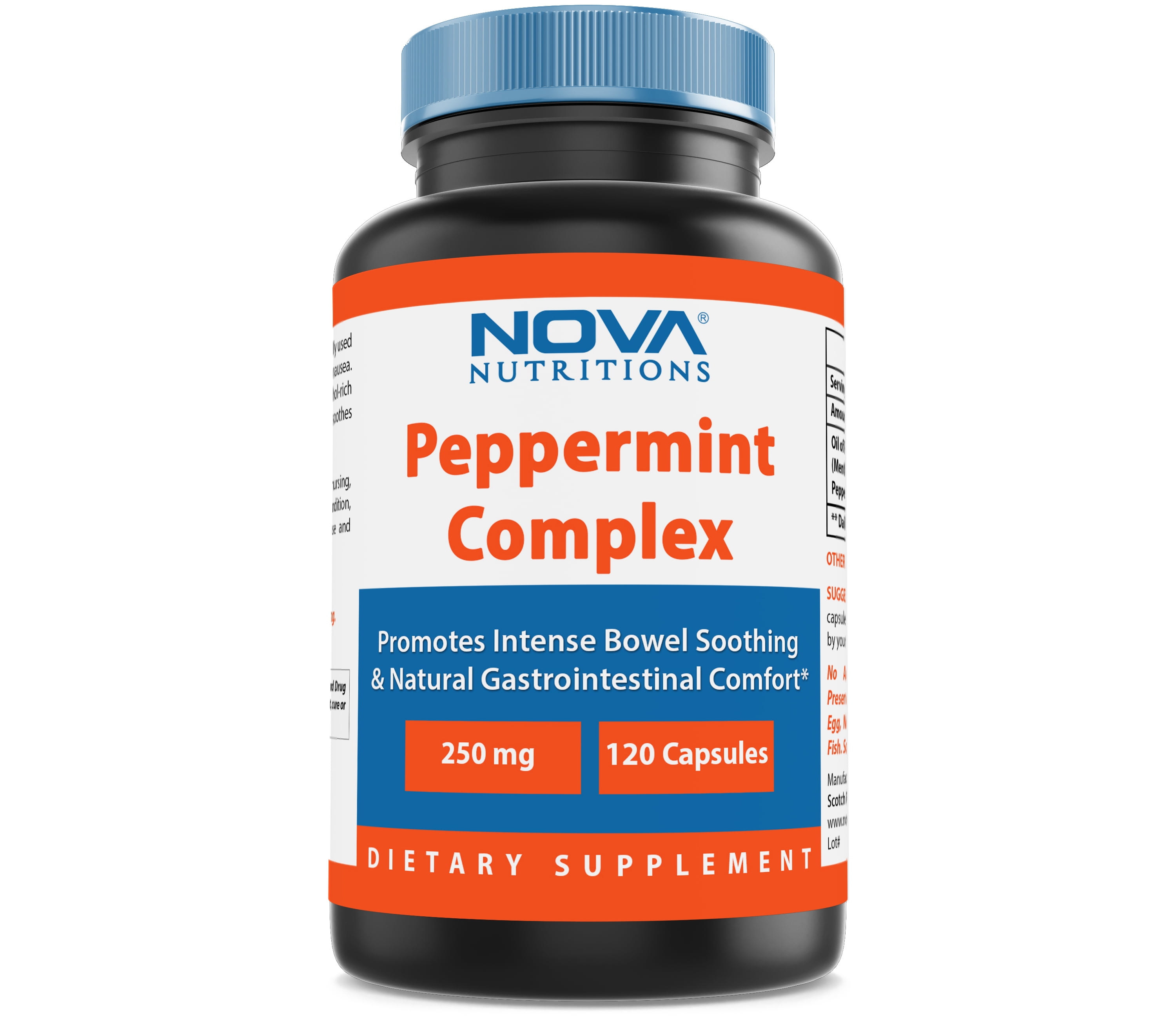 Nova Nutritions Peppermint Complex with Oil of Peppermint & Peppermint