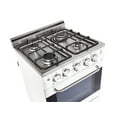 Unique Prestige 24" 2.3 cu/ft Freestanding Gas Range with Convection