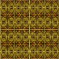 thumbnail image 1 of Ahgly Company Machine Washable Indoor Square Transitional Night Red Area Rugs, 6' Square, 1 of 7