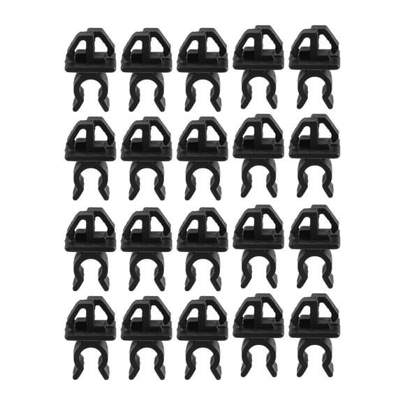 Unique Bargains 20 Pcs Hood Prop Rod Clip Retainer Fit for Mazda CX-9 2016-2018 for Mazda 3 2014-2018 Black