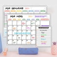thumbnail image 6 of Lierteer Magnetic Dry Erase Monthly Weekly Calendar Kit Whiteboard for Refrigerator English version, 6 of 6