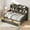 Antique Grey, variant on Harper & Bright Designs Twin Daybed with Storage Drawers & Bookcase Headboard, Wooden Day Bed Frame with Shelves, Retro Sofa Bed for Bedroom or Guest Room, White