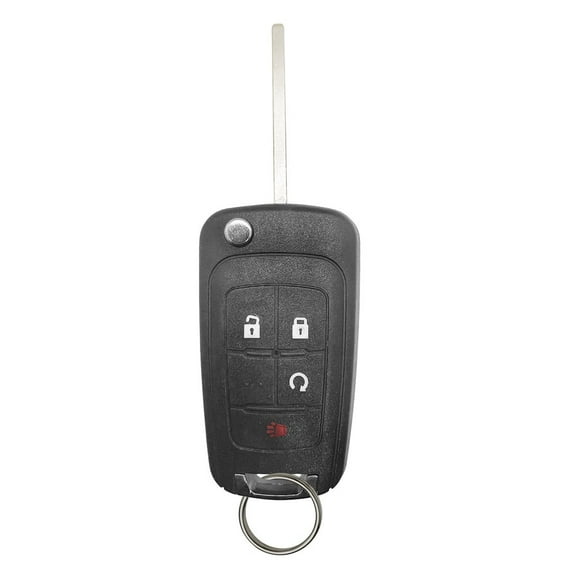 Replacement FOR Remote Flip Key Fob Compatible with Chevrolet 2010 2011 2012 2013 2014 2015 2016 2017 2018 2019 4B - OHT01060512 - 5913597 315MHZ 46