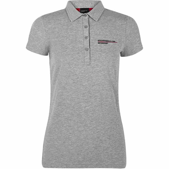Porsche Motorsport Women's Gray Polo