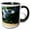 Black/White, variant on 3drose, Old Georgian Abandoned House, 11oz Mug