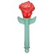 thumbnail image 1 of 10pcs Rose Balloon Decors Festive Wedding Balloons Aluminum Film Balloon Valentine's Day Balloon, 1 of 5
