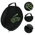 HOMEMAXS Round Cable Storage Bag EV Cable Bag Portable Cable Storage