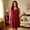 Wine, variant on Pretxorve Women Nightgown Solid Lyocell Crew Neck Sleeveless Tank Loose Light Casual Sleep Dress