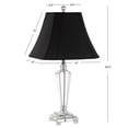 thumbnail image 6 of SAFAVIEH Lilly 24 in. Glam Crystal Table Lamp with Black Polyester Shade, Set of 2, 6 of 7