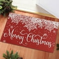 thumbnail image 4 of JilgTeok Christmas Kitchen Rug Sets Holiday Merry Christmas and Snowflake Kitchen Mat Non-Slip Doormat Runner Rug Decorative Xmas Kitchen Floor Mat for Home Decoration(23.62*15.74in), 4 of 6