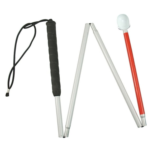 Europa Folding Cane with Reizen Marshmallow Hook Tip- 50-in.