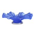 thumbnail image 1 of Frutero ligero y ondulado de vidrio con gran capacidad for decorar mesas cenas, 1 of 7