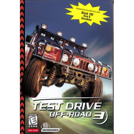 Test Drive Off Road 3 PC CD Racing Game ~ Soundtrack with Blink 182, Eve 6 & (Best Off Road Games)