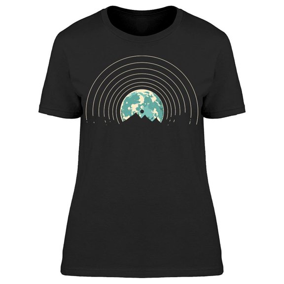 Mountains Circles Art Women's T-shirt
