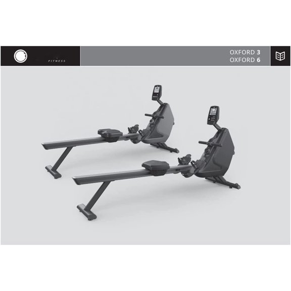 Hydra Fitness Exchange Manual Assembly Manipulate 1000412191 Works with Oxford 3 - AR52 Rower