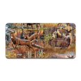 thumbnail image 1 of SignMission A-LP-03-164 Plaque d'Immatriculation en Aluminium Motif Cerf, 1 of 1