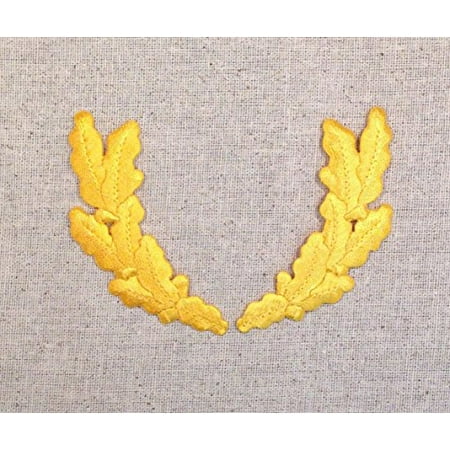 Yellow - Scrambled Eggs - Military Uniform - Iron on Applique/Embroidered Patch