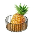 thumbnail image 4 of 10.6" Modern Fruit Bowl for Kitchen Counter - Stylish Black Metal & Wood Fruit Basket for Dining Table Centerpiece, Produce & Snack Storage, 4 of 5
