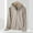 Brown, variant on Women's Jackets Lightweight Plus Size Casual Solid Sports Hooded Long Sleeve Zipper Sun-proof High Elastic