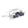 thumbnail image 3 of Mop Broom Holder No Drill,Mop Broom Organizer Wall Mounted Heavy Duty with Hooks Hanger,Mop Broom Holder Wall Mount Self Adhesive for Bathroom,Kitchen,Office,Mop and Broom Holders Wall Mounte, 3 of 6