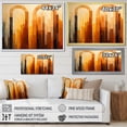 thumbnail image 4 of Designart "The Pillars Islam wall decor III" Islamic Floater Framed Wall Art Living Room, 4 of 7