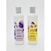 Pack of 2 Assorted Floral Rush Perfumed Body Lotion Ultra Moisturizing With Floral and Herbal Extracts 8.4 Fl.Oz- Hawaiian Plumeria   French Lavender