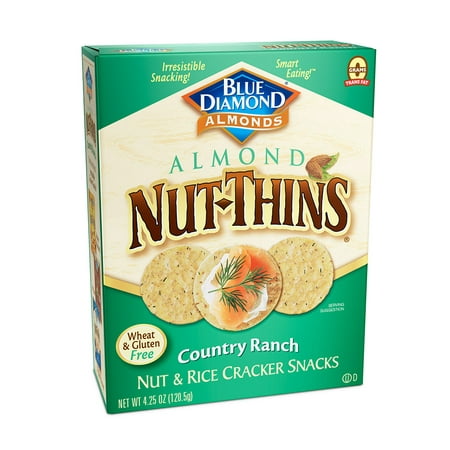 Nut Thins Crackers, Country Ranch, 4.25 oz box (Best Macadamia Nut Cracker)