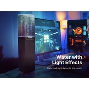 Emerson EHS-2001 Dancing Water Light Tower Speaker System with Bluetooth, Black