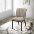 thumbnail image 5 of Colymore 19.5" Fabric Dining Chair in Mocha (Set of 2), 5 of 6