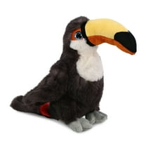 DolliBu Toucan Plush - Super Soft Toucan Stuffed Animal , Cute Tropical Rainforest Animals Figures Bird Plush Toy for Boys and Girls, Adorable Toucan Bird Toy For Kids, Teens, and Adults - 8 Inches