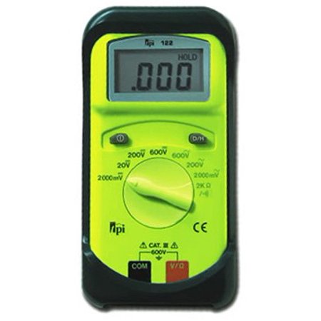 TPI 122 Handheld Multimeter - Type: Digital, Style: Hand-Held