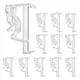 thumbnail image 2 of Clips para Persianas Transparentes de 2 Pulgadas Cenefa, Cenefas Ocultas Cenefa Horizontales Madera o SintéTica (12 Piezas), 2 of 5